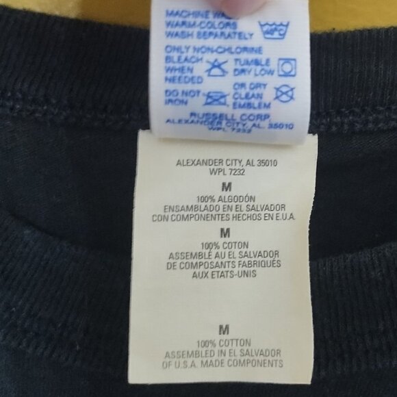 VTG 90s Russell Cincinnati Reds Ken Griffey Jr. Cotton T Shirt M Authentic Patch - Picture 4 of 5